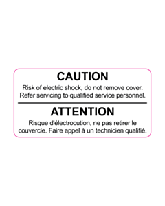 Caution Labels