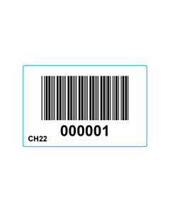 35x22mm Waterproof Barcode Labels