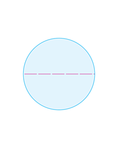 20mm Clear Seal Label with Perforation 