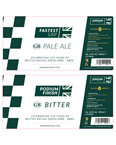 Jordan Bespoke Beer Labels - 2 Sorts