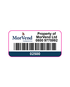 MorVend Asset Labels 