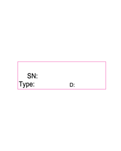 ULAB01196 (2LM03L03) ID Label