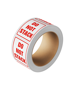 Do Not Stack Labels 75x100mm