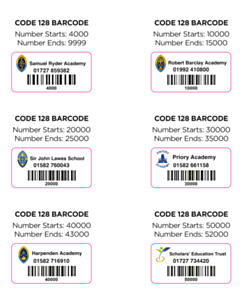 50x25mm Tamper Evident Asset Labels - 6 Sorts