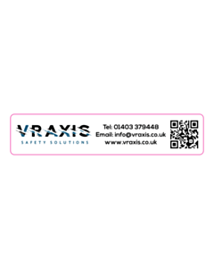 120x25mm Vraxis Contact Labels 