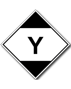 Limited Quantity For Air Placard Labels 250x250mm