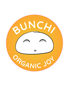 60mm Diameter Bunchi  Organic Joy Labels 