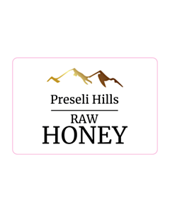 75x50mm Preseli Hills Large Honey Label
