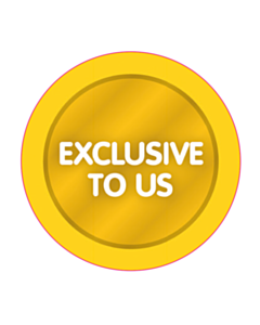 Exclusive to Us Stickers