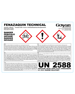 305x315 Gowan Fenazaquin Technical Labels 