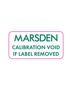 40x20mm Marsden Calibration Void Label