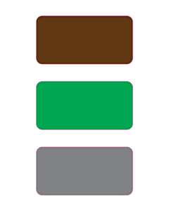 40x20mm Solid Colour Block Labels 