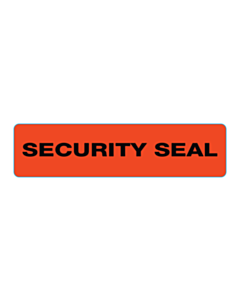 Security Seal No Residue Labels