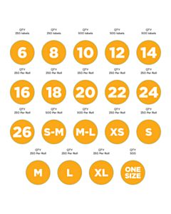 30mm Size Stickers - 19 Sorts