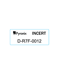 25x10mm Incert Labels 