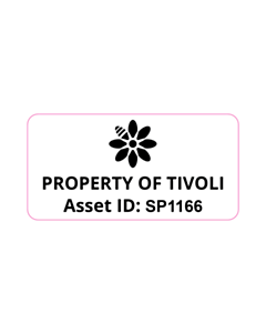 50x25mm Tamper Evident Asset Labels