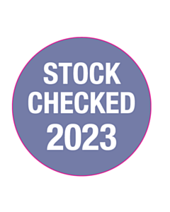 20mm Diameter Stock Check Labels