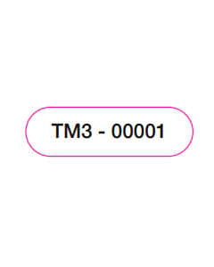 49.6x14.6mm Number Labels