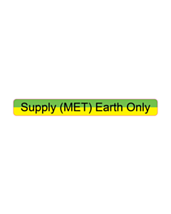 70x8mm Supply MET Earth Labels