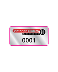 40x20mm AntiFriction Asset Labels
