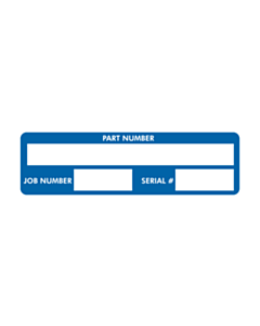 70x20mm Part / Job Number Labels