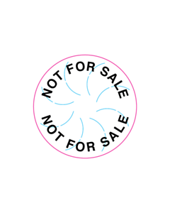 20mm Not For Sale Security Label