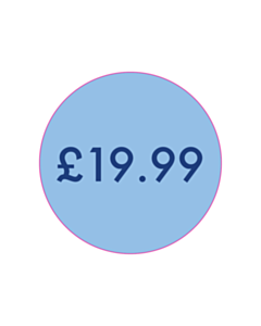 30mm Diameter Price Labels - £19.99