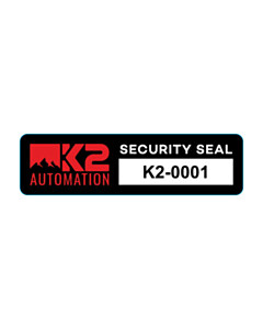 K2 Automation Security Seal Labels