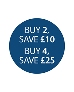 Buy 2 Save £10, Buy 4 Save £25 Labels