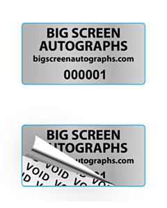 Big Screen Autographs Void Asset Labels