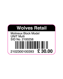 40x25mm Ean Barcode Labels