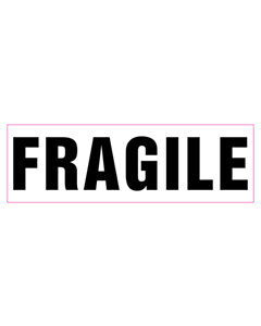219x69mm Fragile Labels