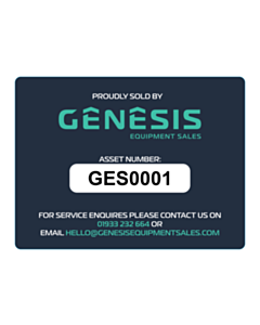 100x75mm Genesis Equipment Labels