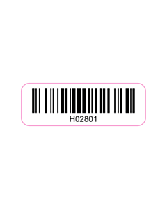 38x13mm Barcode Labels 