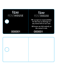Fibre Penthouse Cloakroom Tags