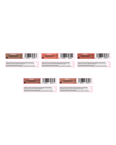 60x10mm The Beauty Crop Peel & Reveal Labels