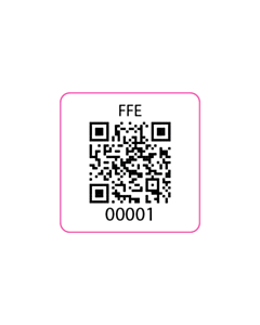 20x20mm FFE QR Labels