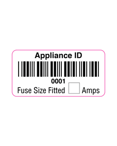 50x25mm Yesss Electrical Appliance ID Labels 