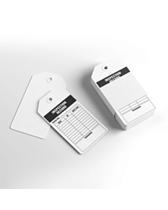 Inspection Record Tags 134x67mm
