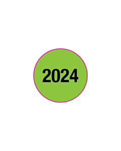 8mm 2024 Date Labels 