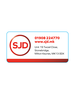 60x30mm SJD Contact Detail Labels 