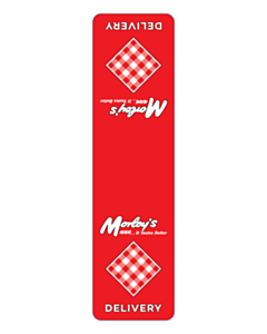 150x40mm Morley's Fast Food Seals 