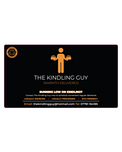 100x180mm The Kindling Guy Labels 