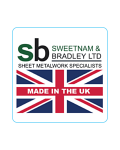 50x50mm Sweetnam & Bradley Made in UK Labels 