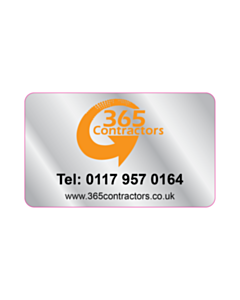 50x30mm 365 Contractors Label
