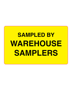 100x60mm Warehouse Sampler Labels 