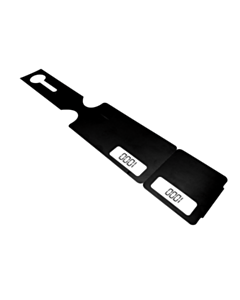 Black Luggage Bag Tags