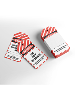 Do Not Operate Lockout Tags 134x67mm