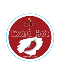 50mm Diameter - Extra Hot Labels (10 Rolls)