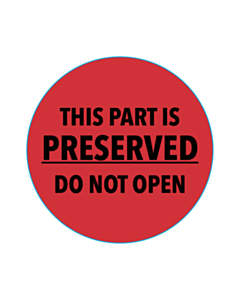This Part is Preserved Labels
